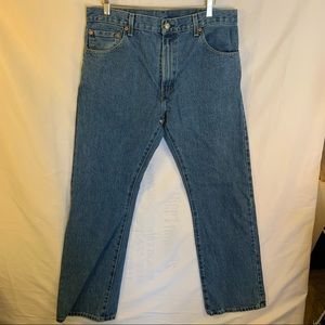 Men's 517 Regular Fit Levi's Denim Blue Jeans 36" waist x 32" Length
